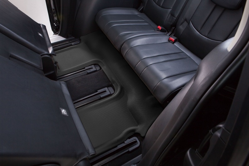 Jeep Grand Wagoneer Floor Mats - 3rd Row - 3D MAXpider - KAGU - Black - `22-`26